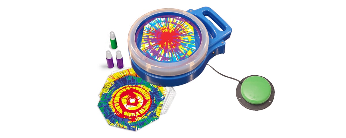 Spin Art Toy (adapted with a switch)