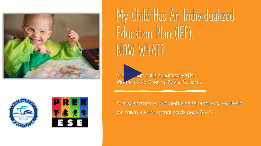 My Child has an IEP